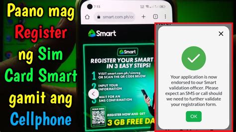 paano register ang smart sim card|Where to Register Your SIM Card Numb.